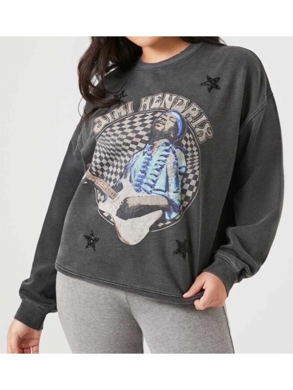 Medium Jimmy Hendrix Embellished Sweater